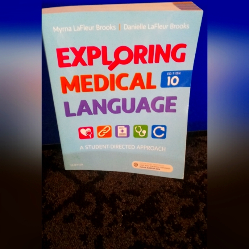Exploring Medical Language (10th Edition) - Light Blue Cover